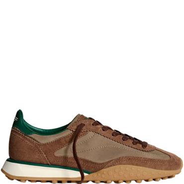 HOFF WOMENS LACE TRAINER - BROWN